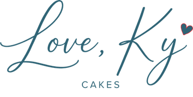 Love, Ky Cakes logo